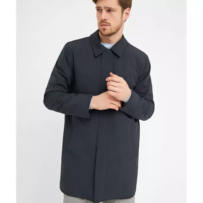 Clipper Inverness long jacket, Navy Night Sky, large image number 1