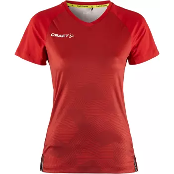 Craft Premier Fade Jersey Damen T-Shirt, Bright red