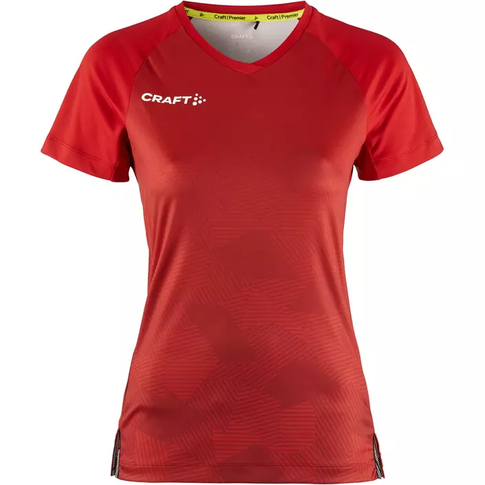 Craft Premier Fade Jersey Damen T-Shirt, Bright red, large image number 0