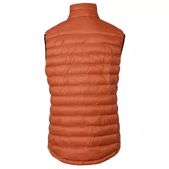 South West Alve quiltet vest, Dark-orange