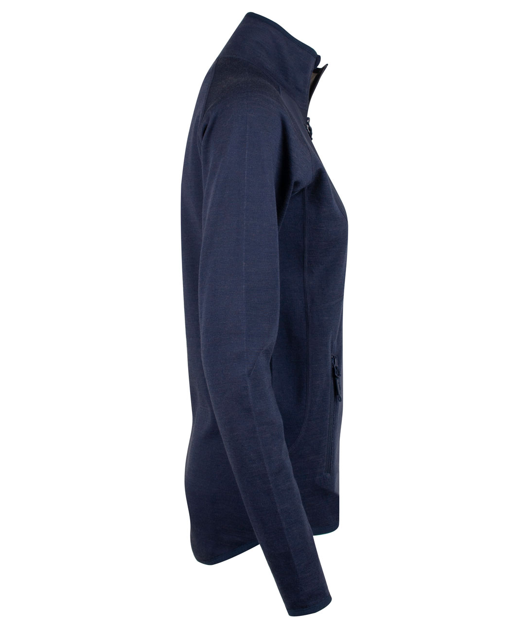 YOU Geiranger damejakke med merinould, Marinemeleret, large image number 2