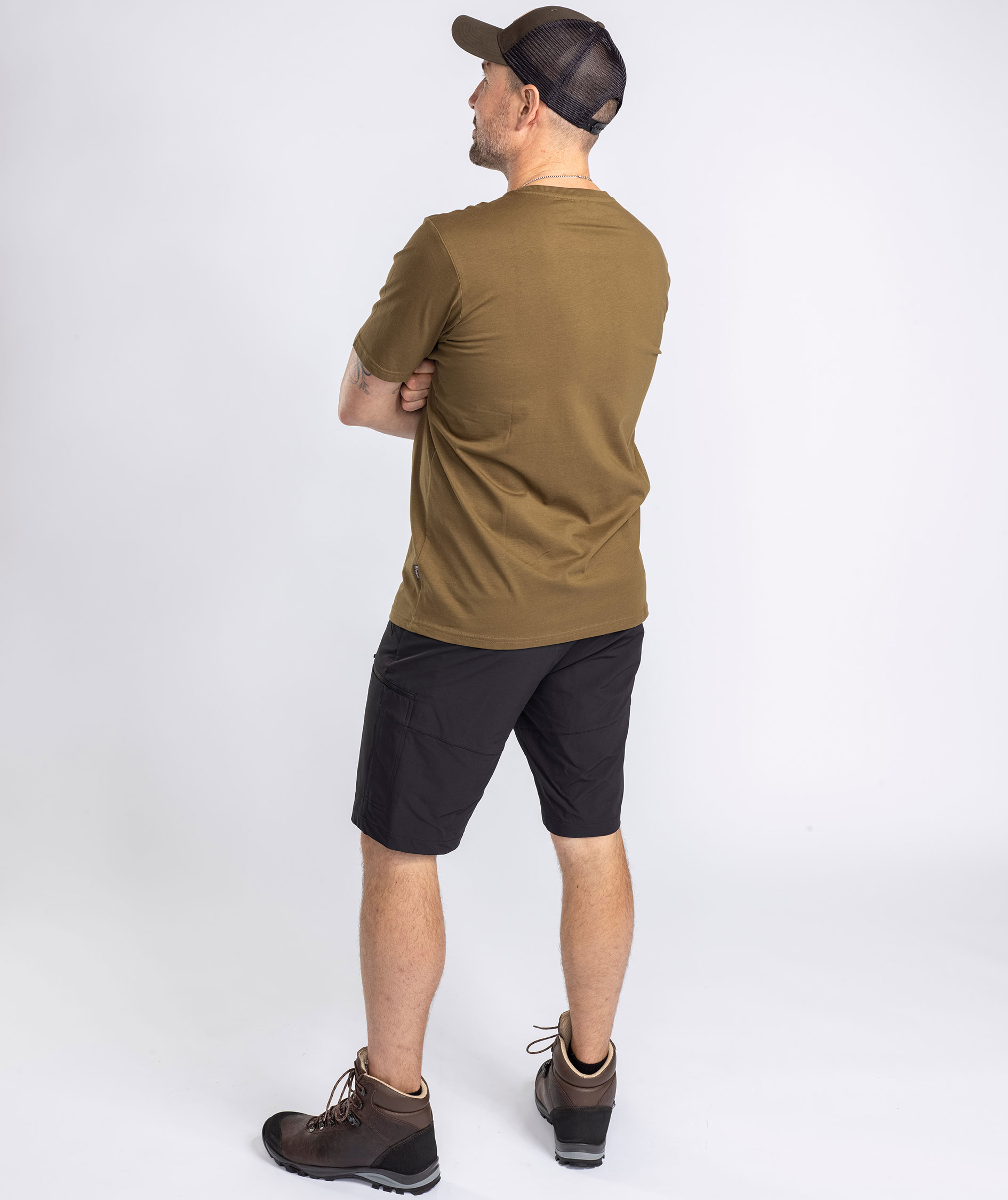 Pinewood Abisko Light Stretch shorts, Black, large image number 7