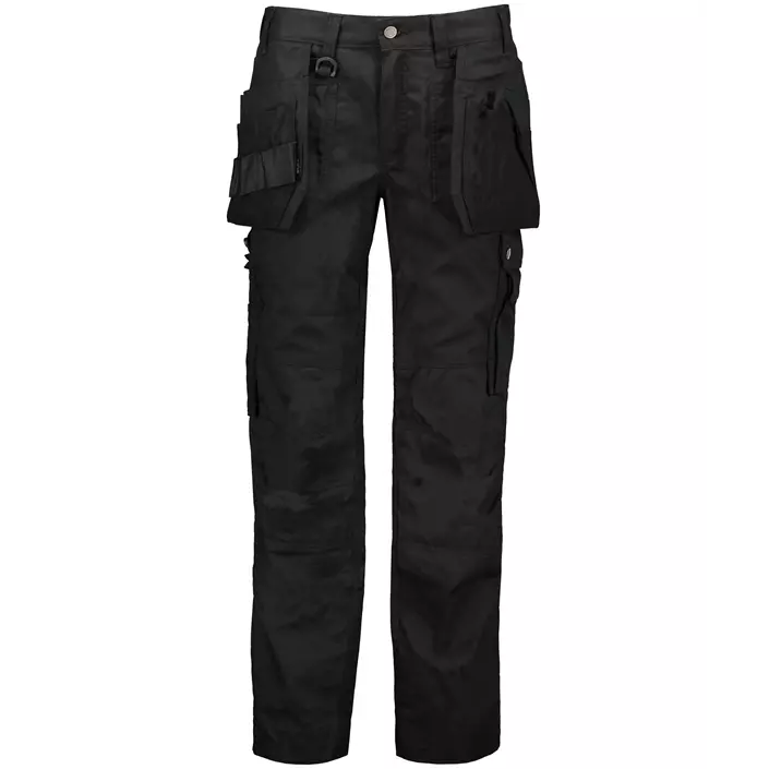 Worksafe women's craftsman trousers, Black, large image number 0