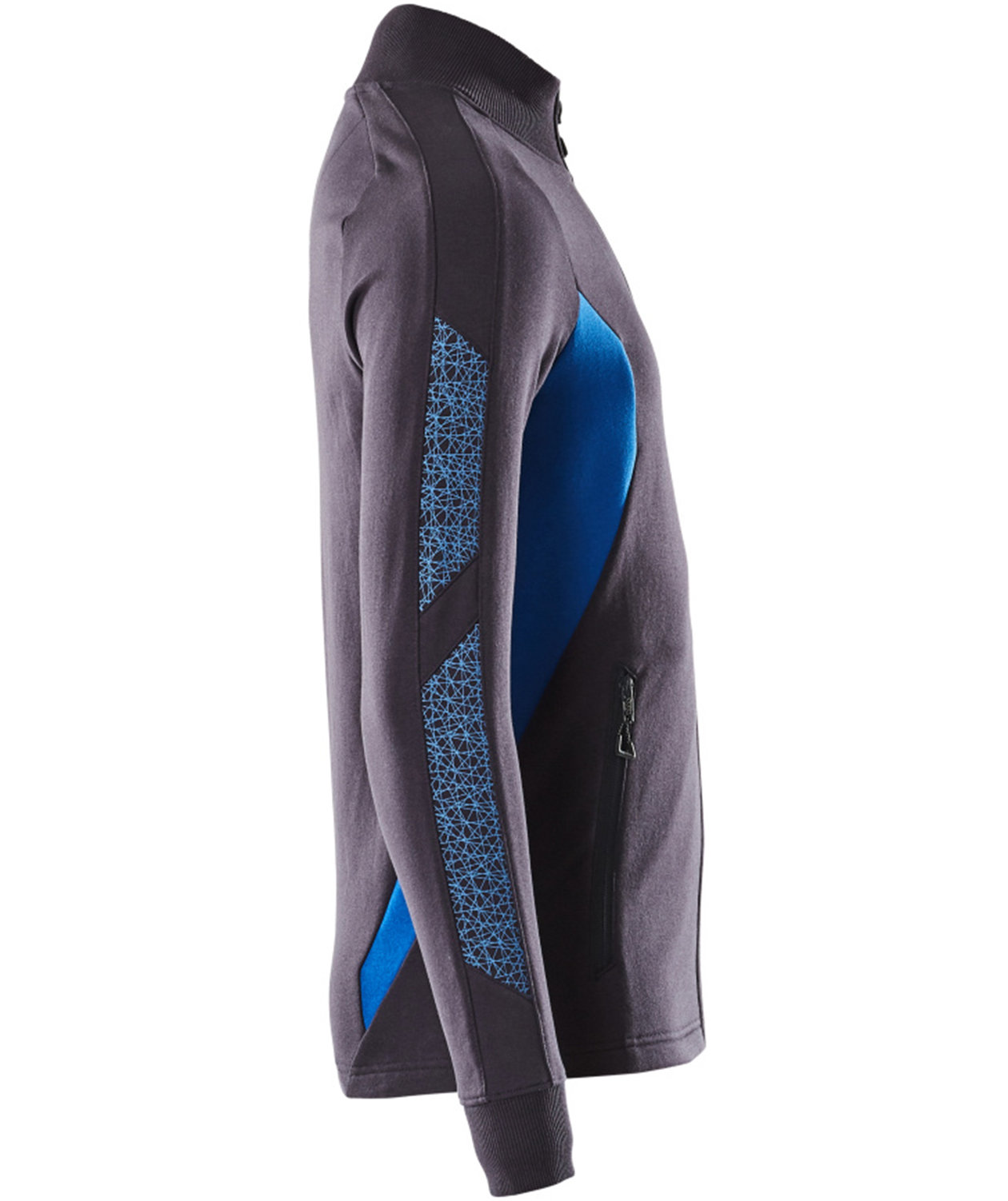 Mascot Accelerate cardigan, Dark Marine/Azure, large image number 2