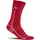 Craft Progress Mid socks, Bright red, Bright red, swatch