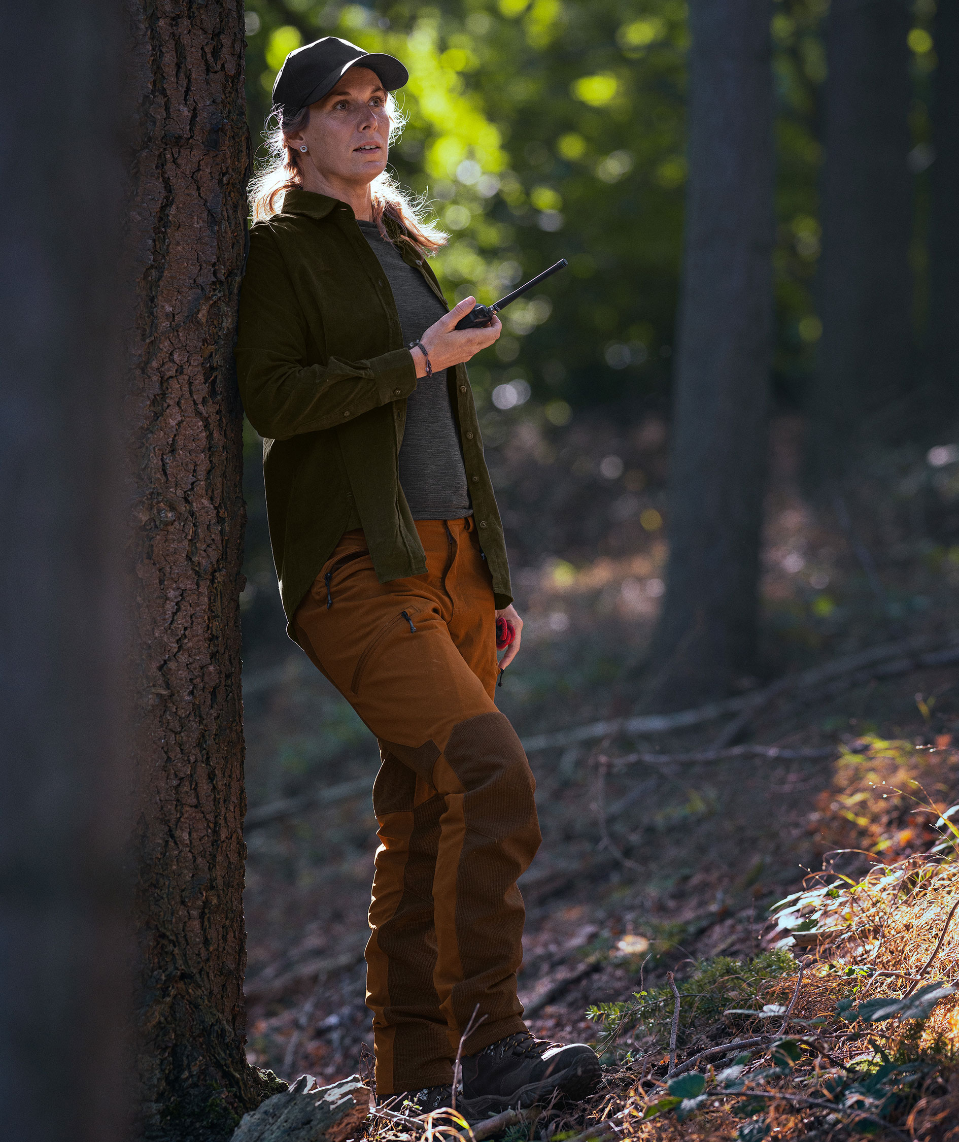 Seeland Larch membran damebukser, Burnt clay, large image number 1