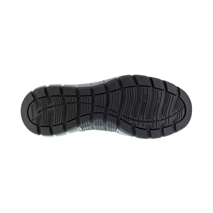 Reebok Black Leather Oxford safety shoes S1P, Black, large image number 3