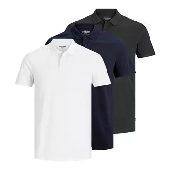 Jack & Jones JJEBASIC 3-pak Polo T-shirt
