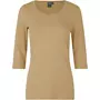ID 3/4-Ärmliges Damen Stretch T-Shirt, Sand ID 3/4-Ärmliges Damen Stretch T-Shirt, Sand
