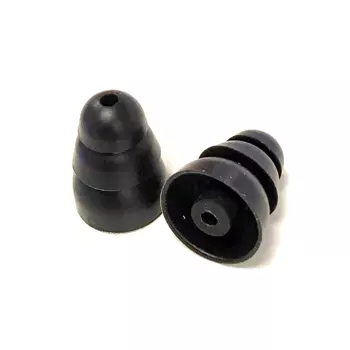 ISOtunes Triple Flank 5-pack earplugs for hearing protection, Black