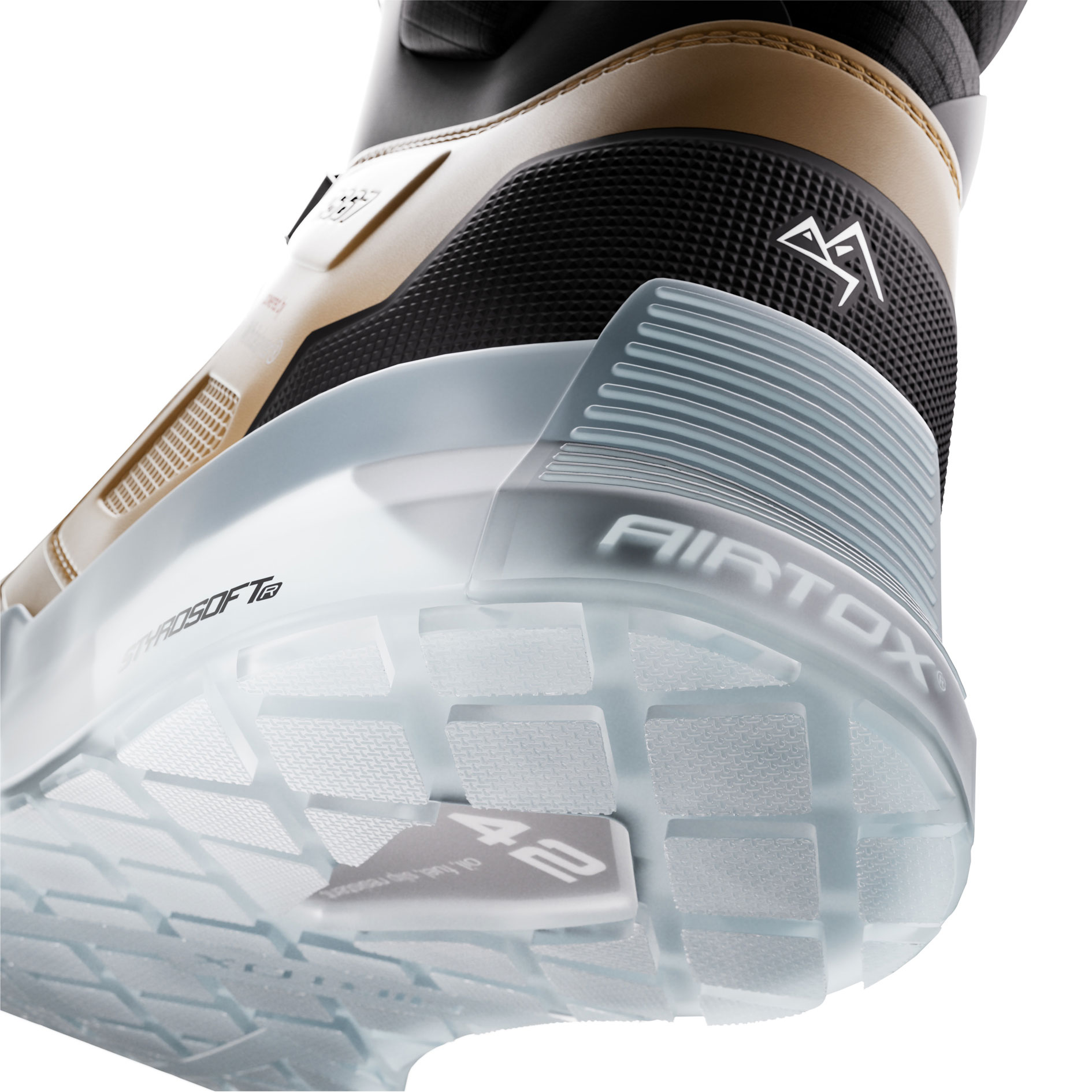 Airtox RS67 safety boots S7S, Desert haze/raven-black, large image number 14