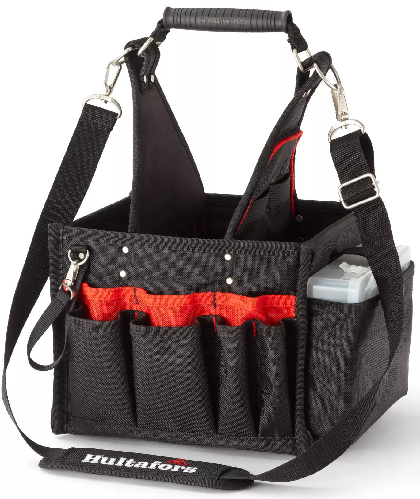 Hultafors tool bag for electricians 49,5L, Black, Black, large image number 1