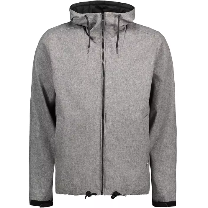 ID Casual softshell jacket, Grey Melange, large image number 0