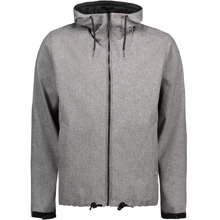 ID Casual softshell jacket, Grey Melange, large image number 0