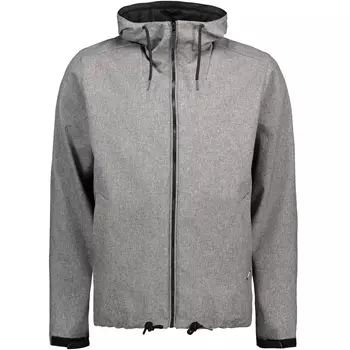 ID Casual softshell jacket, Grey Melange