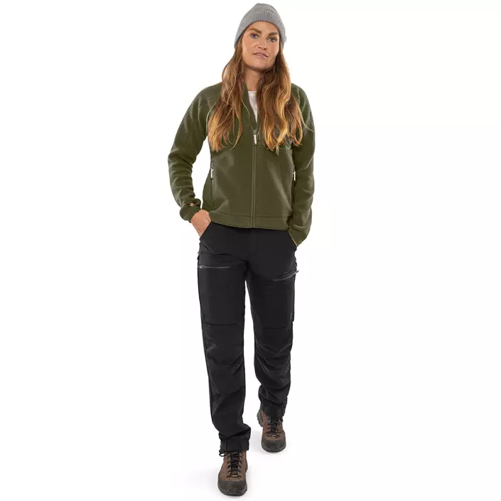 Fristads Argon women's fleece jacket, Light Army Green, large image number 1