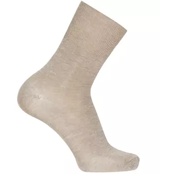 Klazig socks without elastic, Sand melange