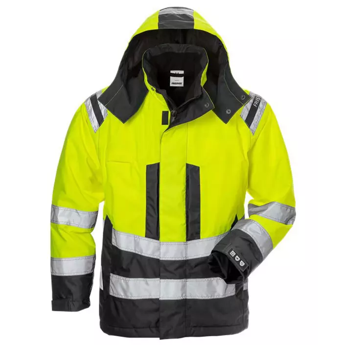 Fristads women's Airtech® winter jacket 4037 GTT, Hi-vis Yellow/Black, large image number 0