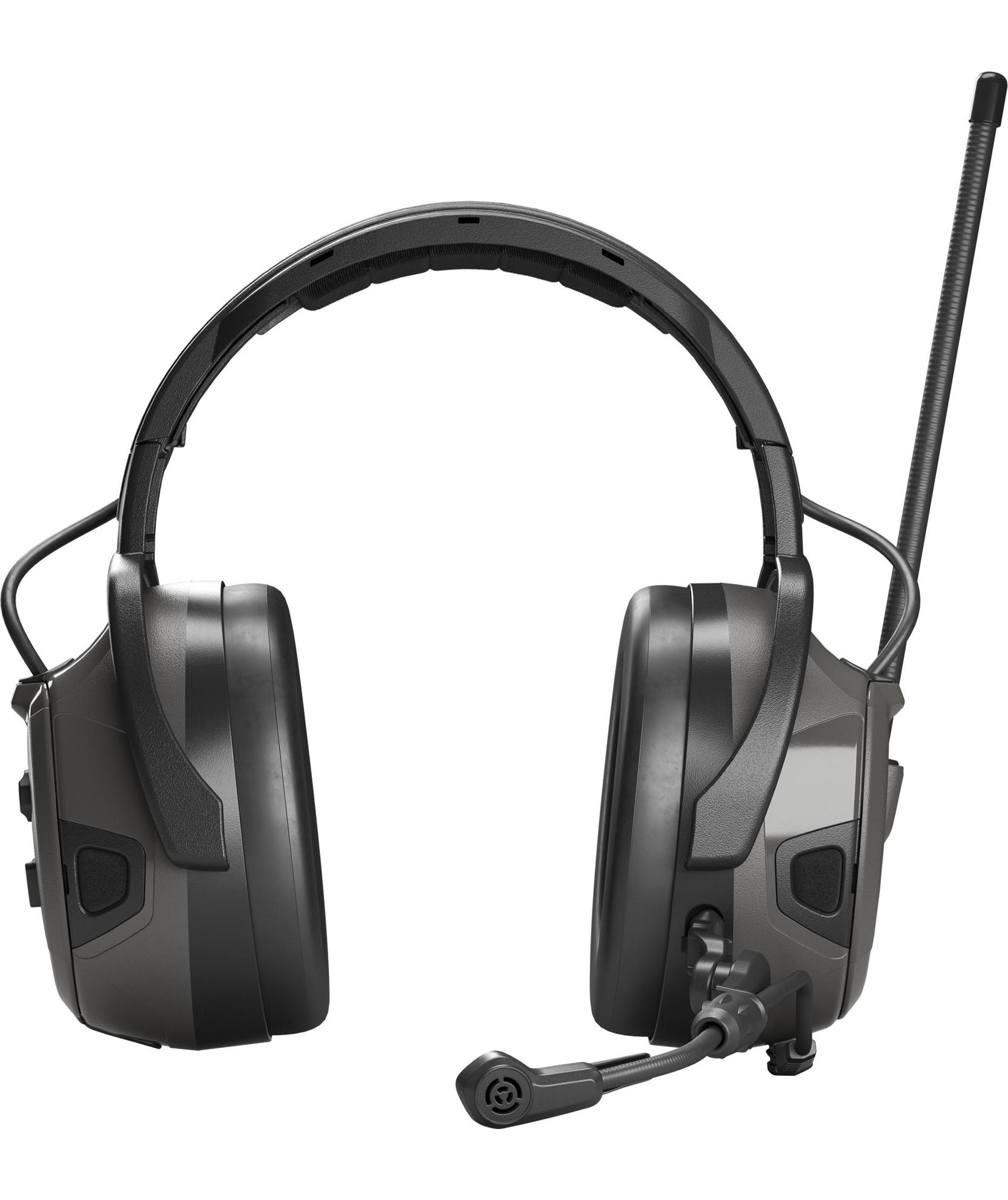 Hellberg Synergy DR h&oslash;rev&aelig;rn med Bluetooth, Gr&aring;/Sort, Gr&aring;/Sort, large image number 2