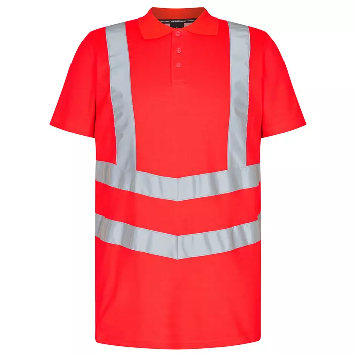 Engel Safety polo T-skjorte, Rød, large image number 0