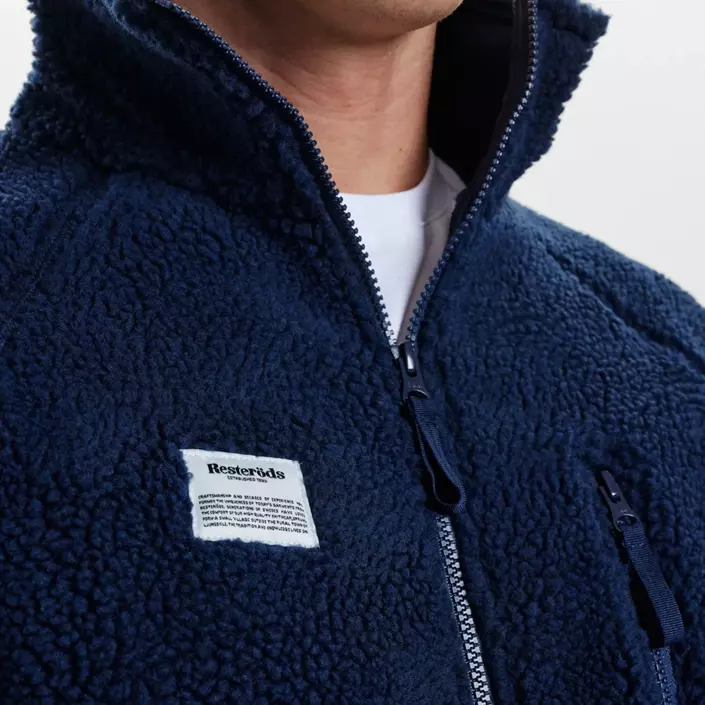 Resteröds fiberpelsjakke, Navy, large image number 4