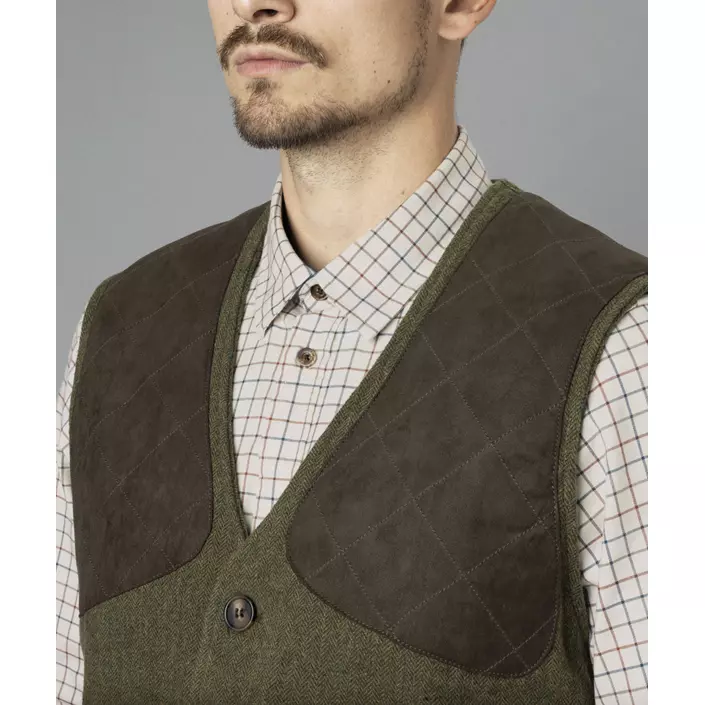 Seeland Hillside vest med uld, Moss green, large image number 4