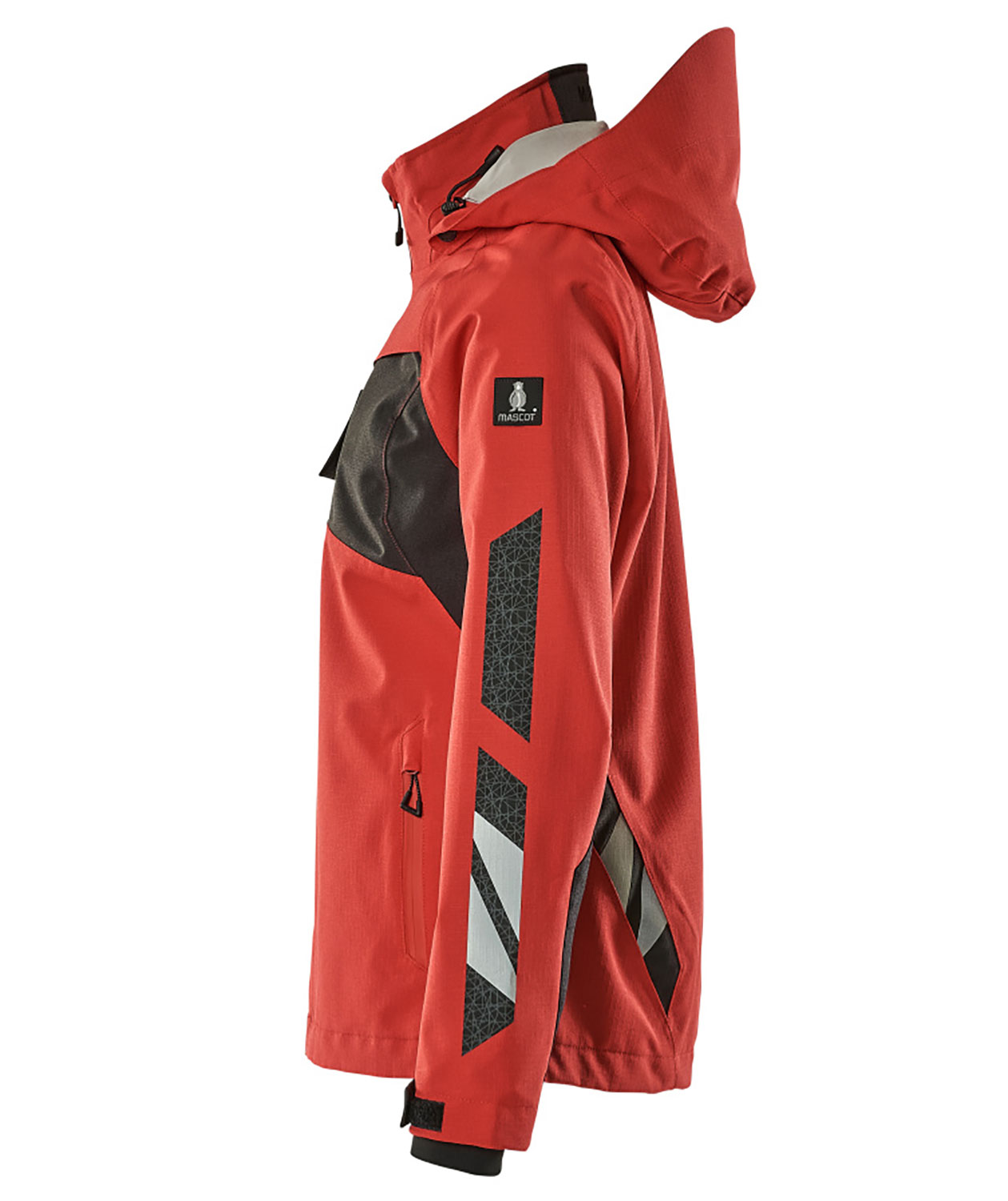 Mascot Accelerate dame skaljakke, Signalr&oslash;d/sort, large image number 3