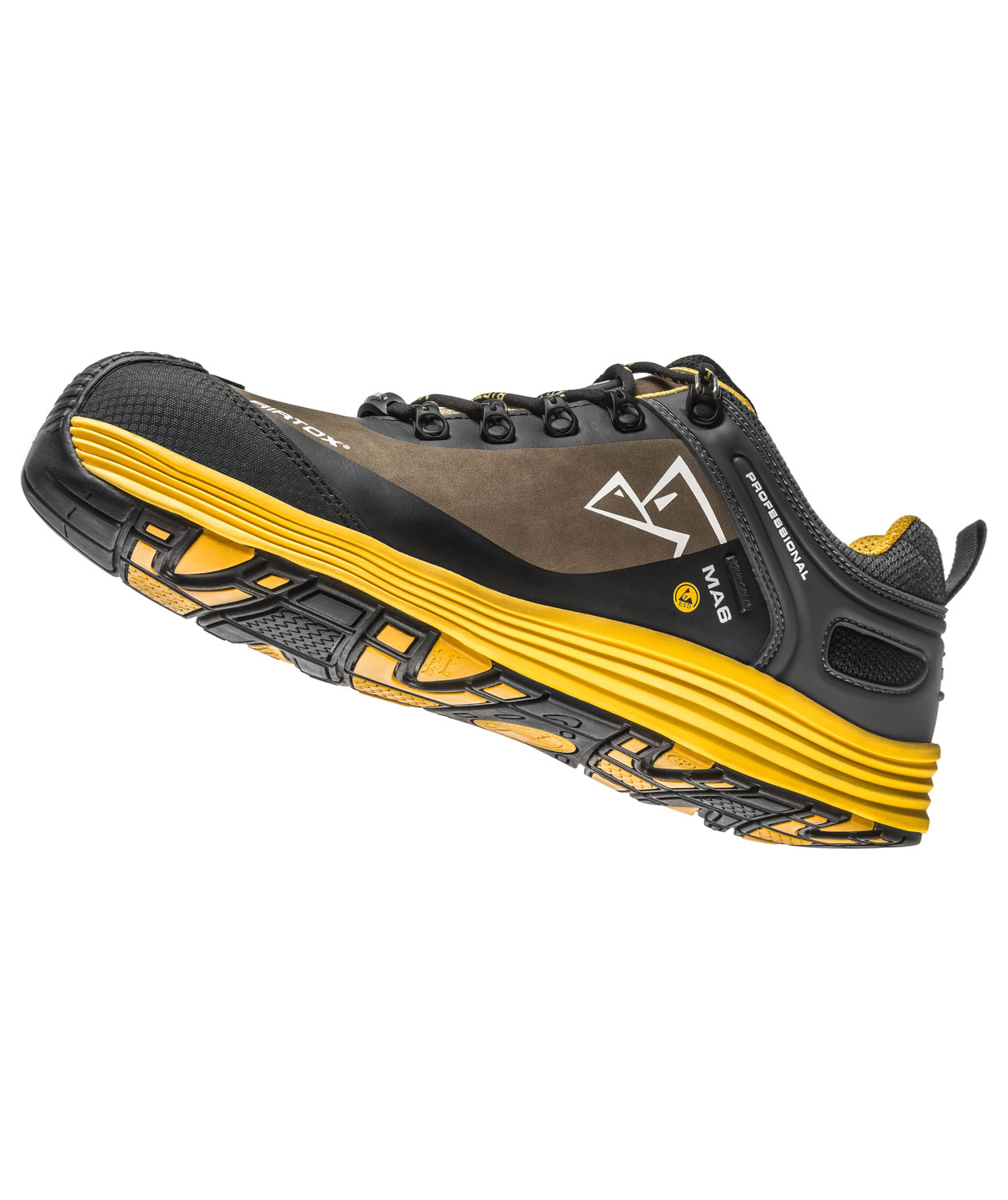 Airtox MA6 safety shoes S3, Black/Yellow, large image number 1