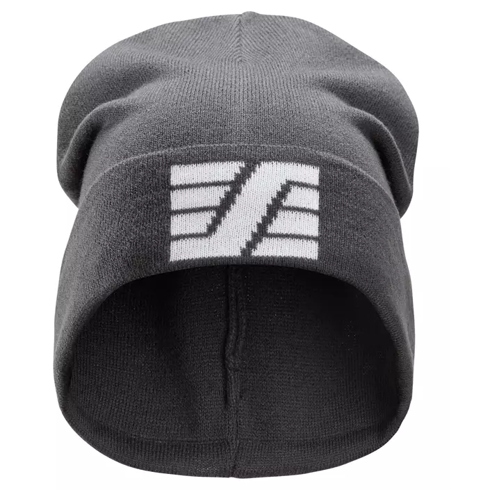 Snickers beanie with S logo, Charcoal grey/White, Charcoal grey/White, large image number 0