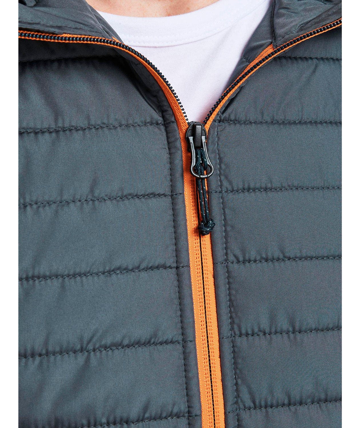 Jack & Jones JJEMULTI Quiltet jakke, Grey melange , large image number 3