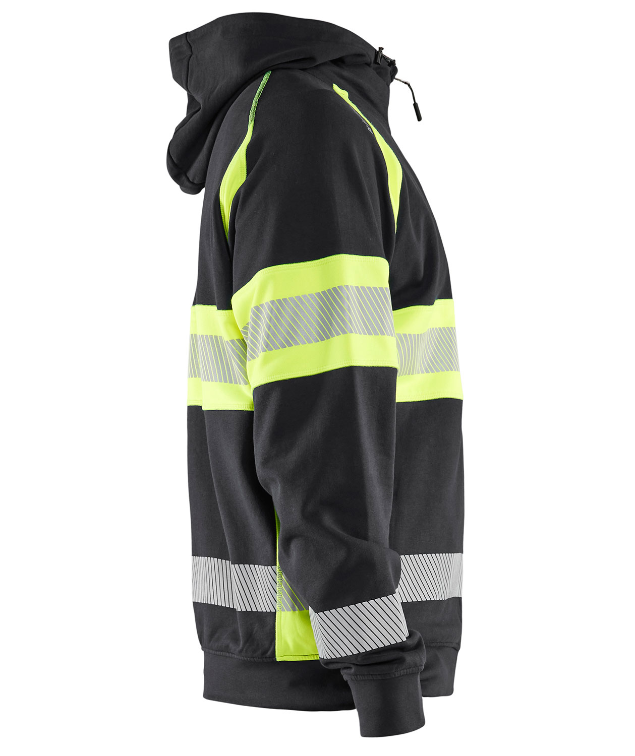 Bl&aring;kl&auml;der hoodie, Black/Hi-Vis Yellow, Black/Hi-Vis Yellow, large image number 2