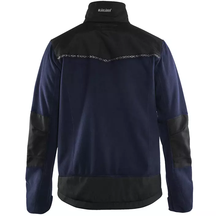 Blåkläder fleece jacket, Marine Blue/Black, large image number 2