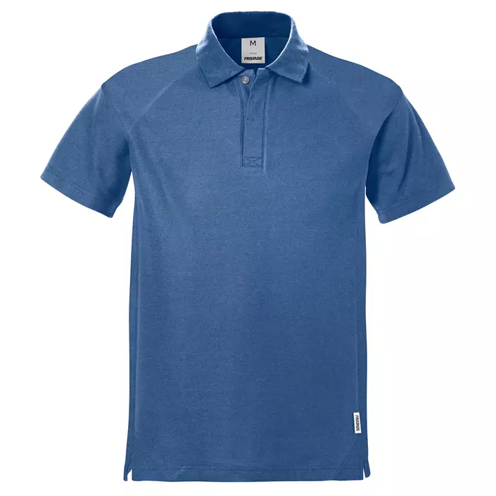 Fristads polo T-skjorte, Blå, large image number 0