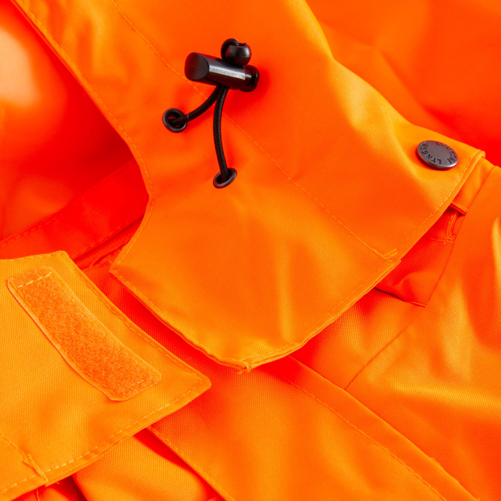 Lyngs&oslash;e skaljakke FOX6055, Hi-vis Orange, large image number 2