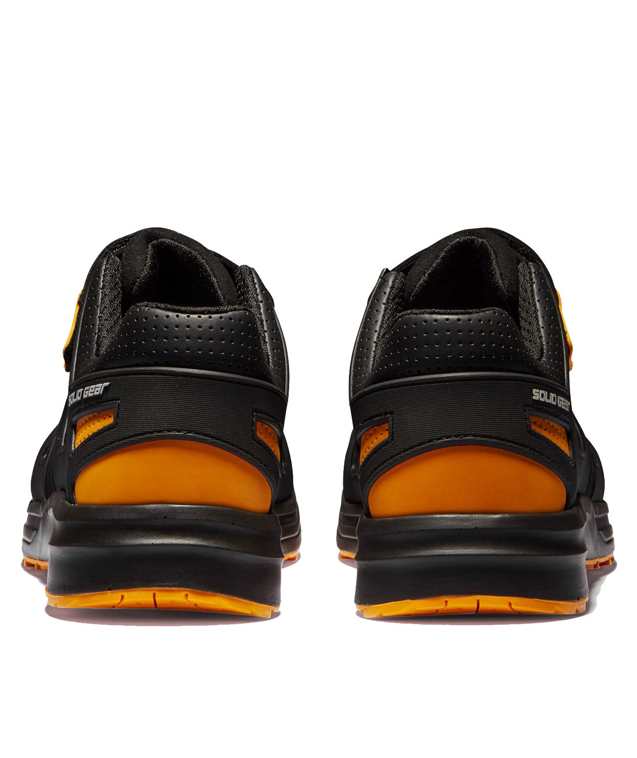Solid Gear Dune safety sandals S1P, Black/Yellow, large image number 4