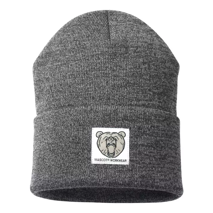 Mascot Tribeca knitted hat, Dark Anthracite/Light Grey Melange, Dark Anthracite/Light Grey Melange, large image number 0