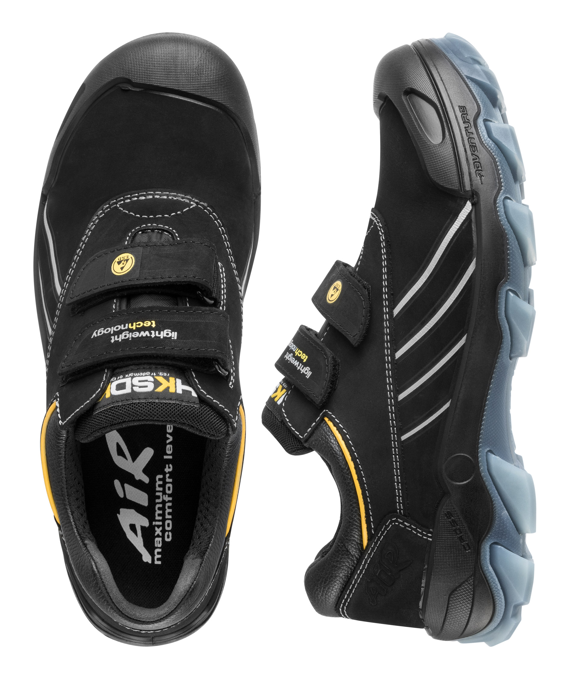 HKSDK B2 skyddsskor S3, Svart, large image number 2