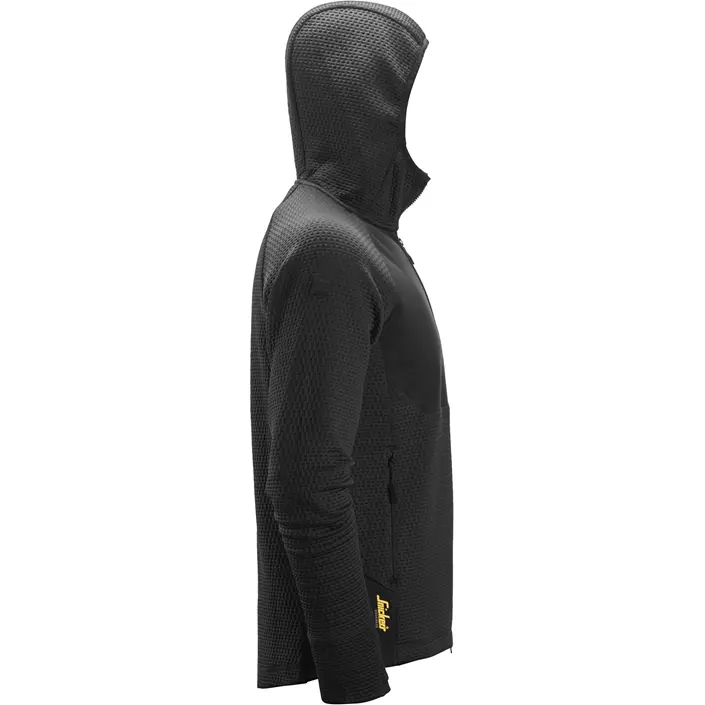 Snickers FlexiWork hoodie med dragkedja 8405, Black/Black, large image number 2