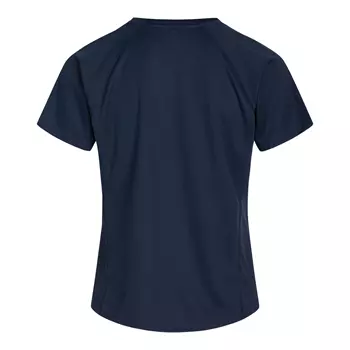 Zebdia Damen Logo Sports T-shirt, Navy