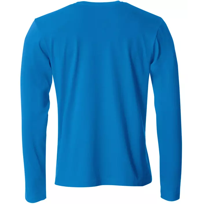 Clique Basic-T langærmet T-shirt, Royal Blue, large image number 1