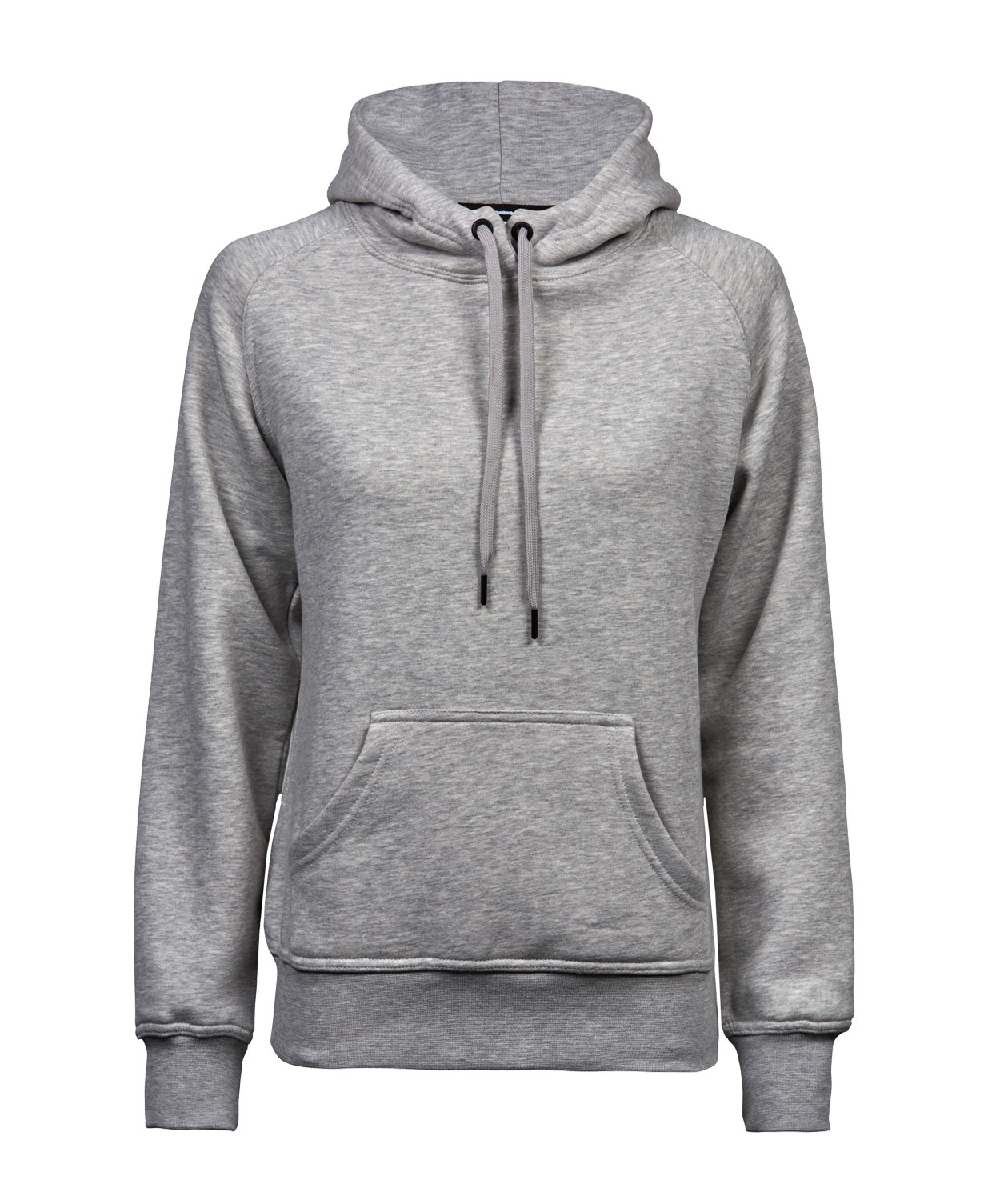 Tee Jays hoodie, dam, Heather Grey
