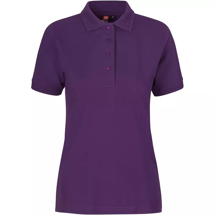 ID PRO Wear Polo T-skjorte dame, Lilla, large image number 0
