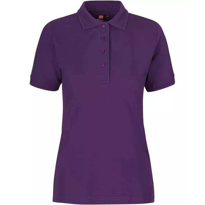 ID PRO Wear women's Polo shirt, Purple, large image number 0