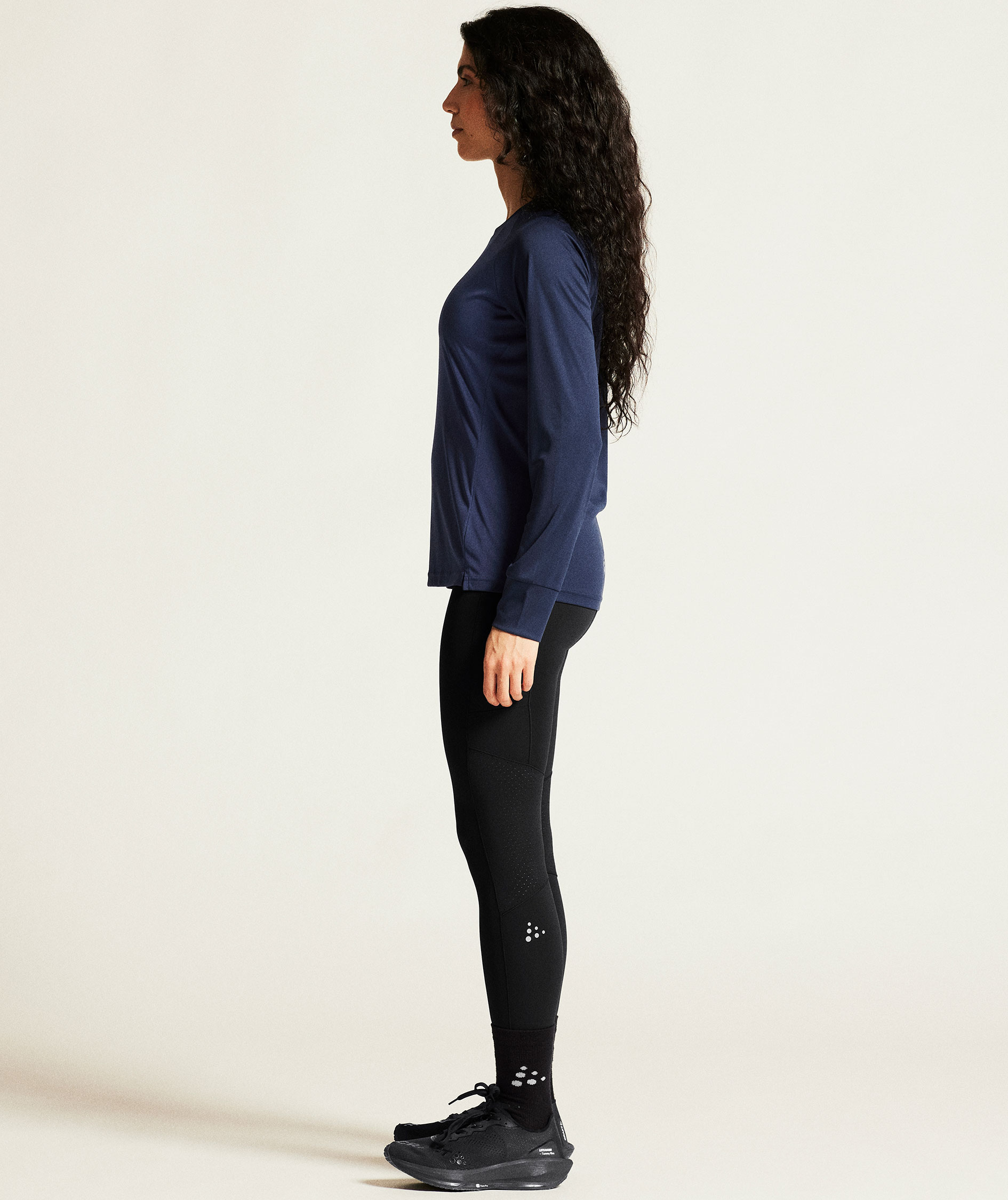 Craft Rush 2.0 women's long-sleeved T-shirt, Navy, large image number 4