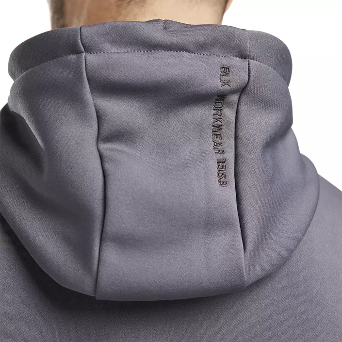 Blåkläder Unite hoodie, Mellangrå/svart, large image number 6