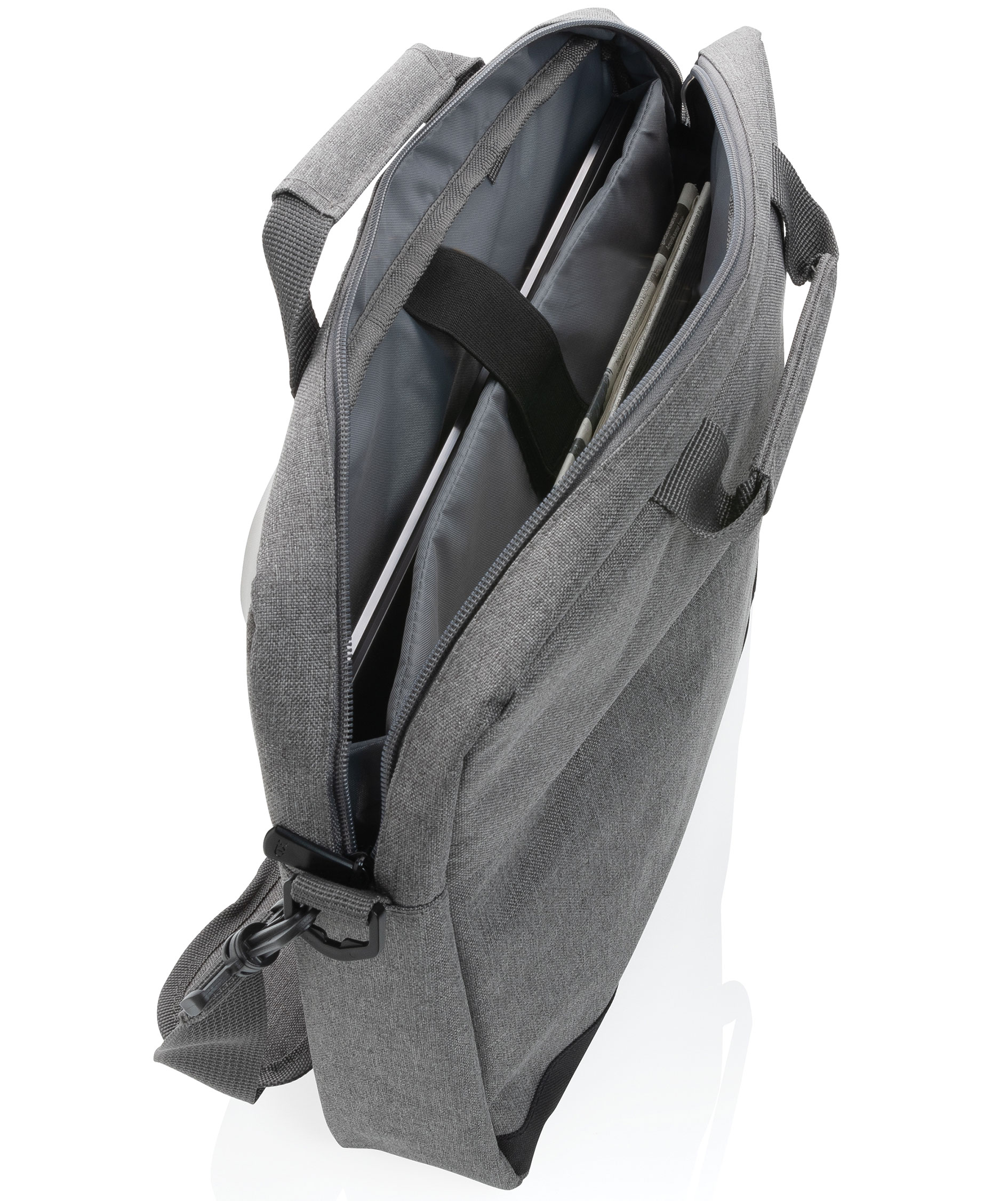 XD Trend 15,6" laptop bag 8L, Grey, Grey, large image number 1