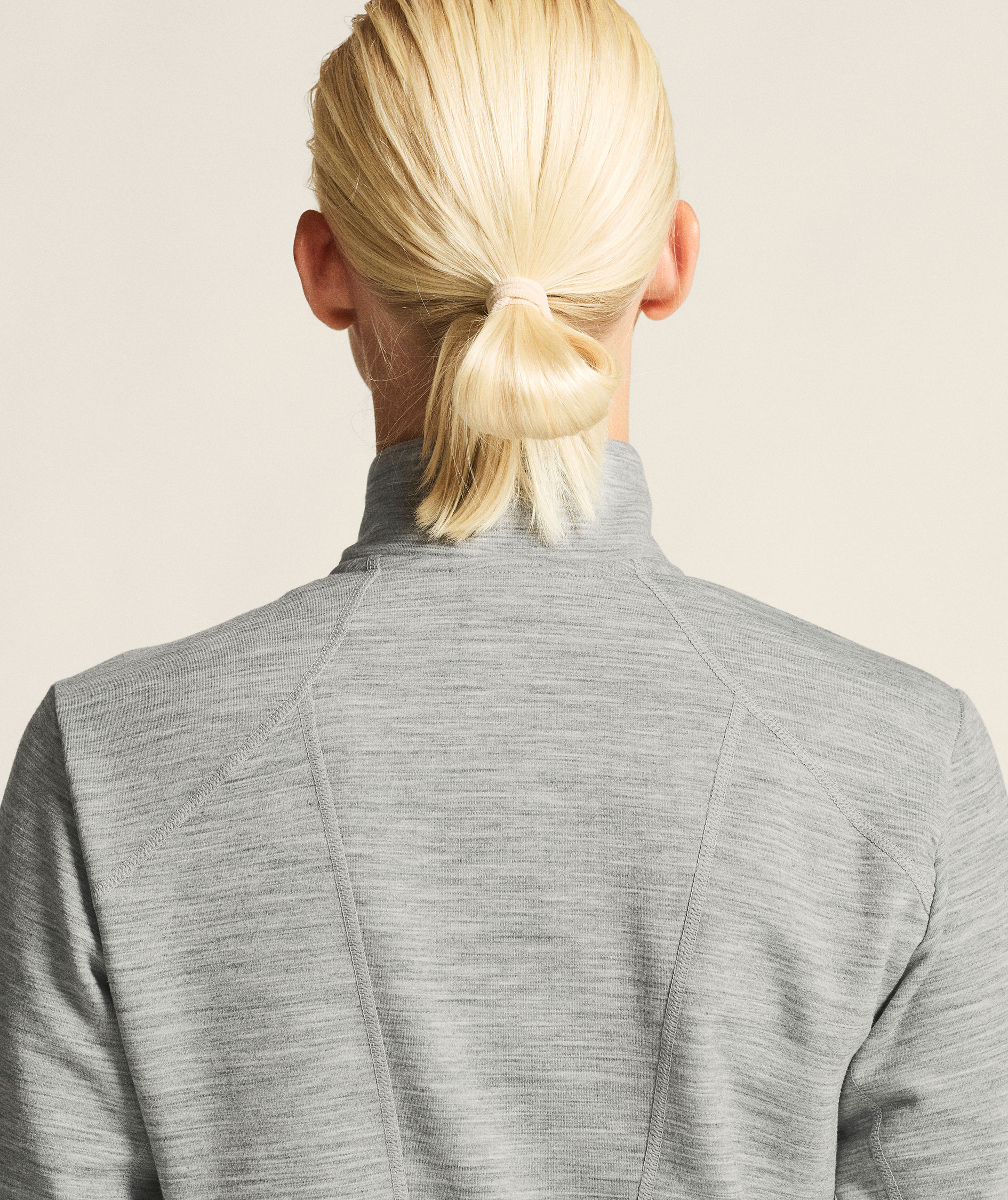 Craft PRO Explore Midlayer women's cardigan, Grey melange, large image number 4