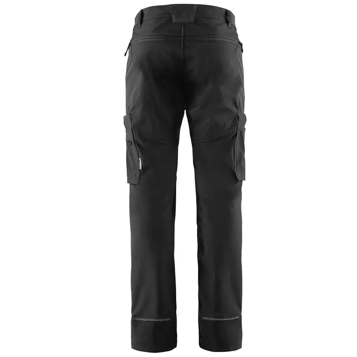 Fristads work trousers 2653 LWS full stretch, Black, large image number 1