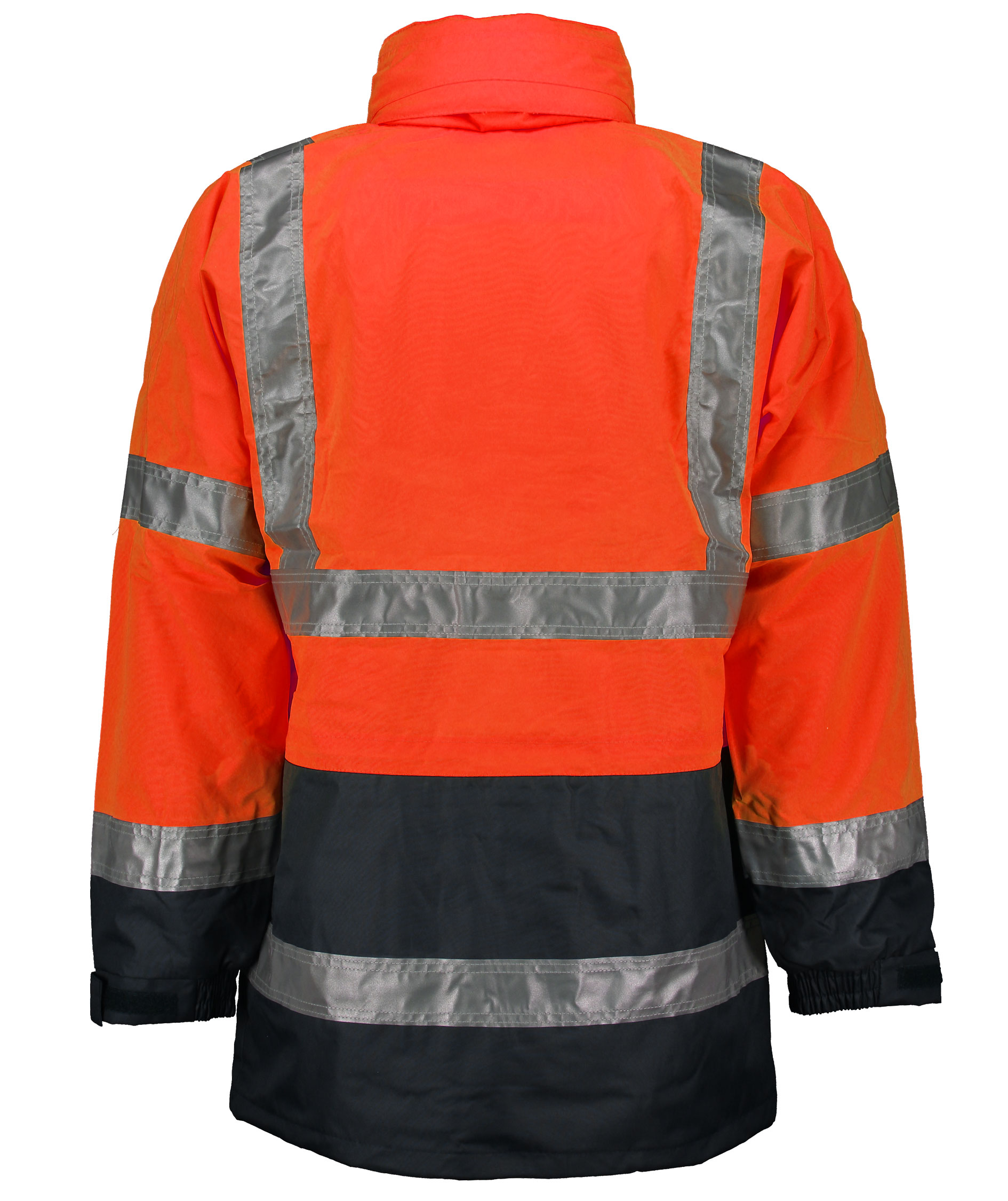 Ocean 4-i-1 vinterjakke, Oransje/Marine, large image number 2