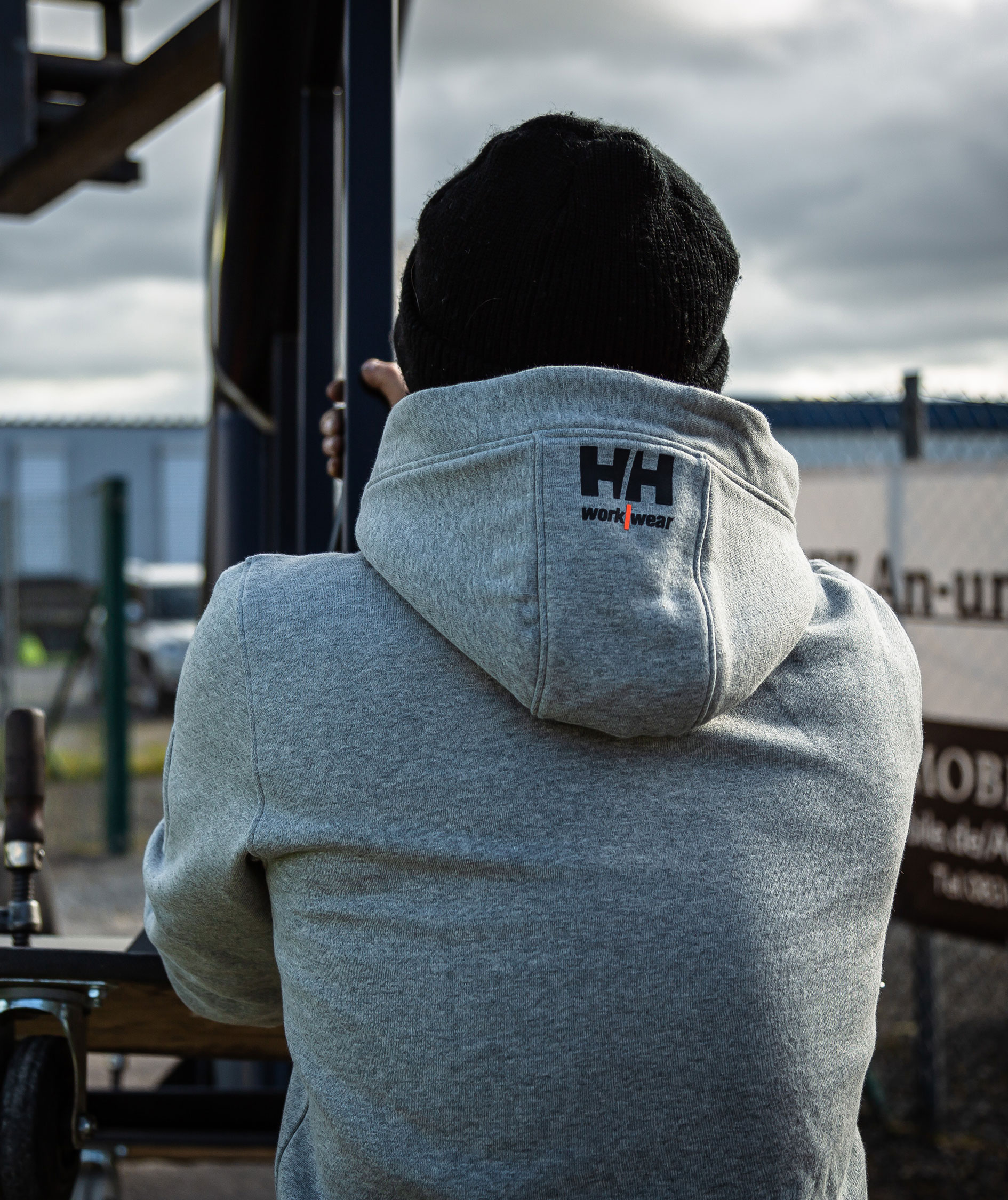 Helly Hansen Chelsea Evo. hoodie, Grey Melange, large image number 5